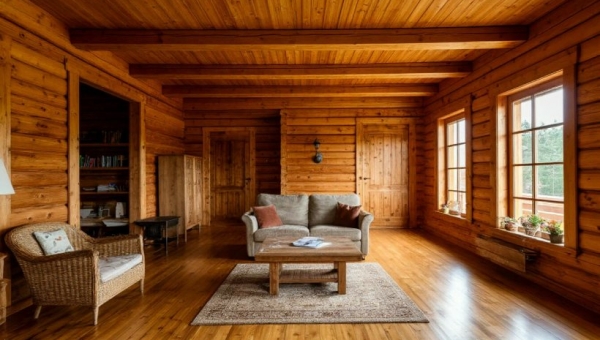 Покраска деревянного дома внутри цена: виды работ, этапы